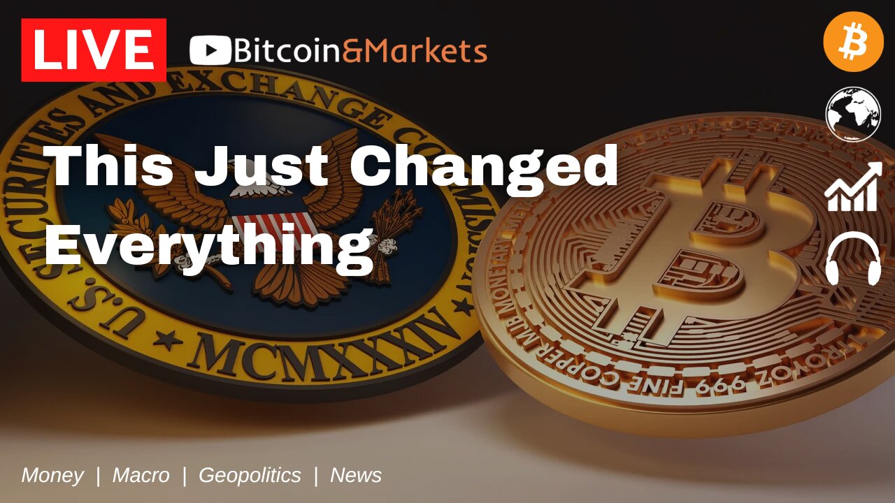 This Just Changed EVERYTHING, Bitcoin ETF IMMINENT!