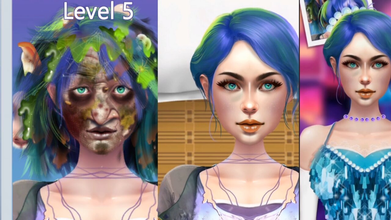 Makeover saloon part 5 || ASMR Makeover ||#gamingvideos #game