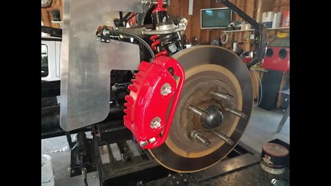 New Suspension Parts and Brake Calipers for Mike's Factory Five Racing Mk3