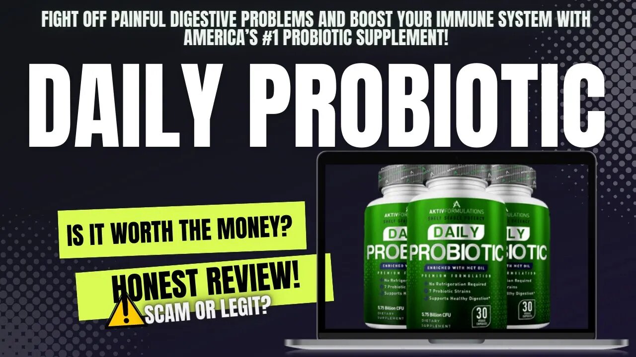 Daily Probiotic Honest Review | Daily Probiotic Pills Review | Daily Probiotic Supplement Review