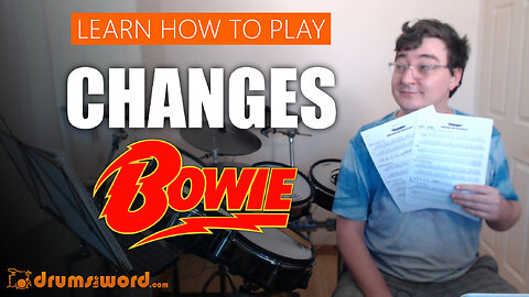 ★ Changes (David Bowie) ★ Drum Lesson PREVIEW | How To Play Song (Mick Woodmansey)