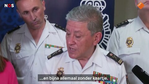 Spaanse politie volledig para! Sevilla vol fans en grote zorgen dat 'fans stadion willen bestormen'.