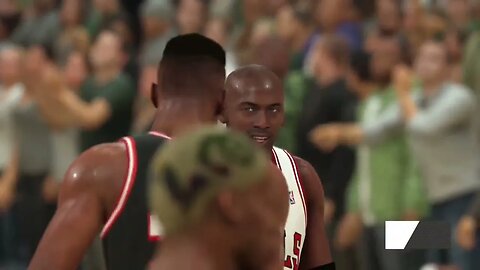 Chicago Bulls v Miami Heat 96/97 Nba Era East Finals Game 1 4th quarter