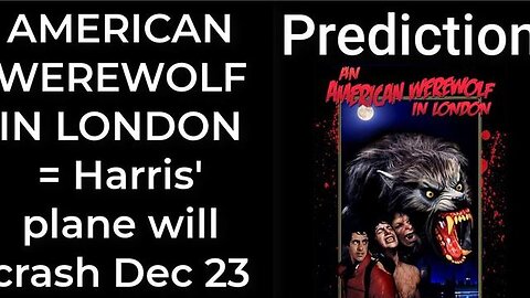 Prediction - MICHAEL JORDAN prophecy = Harris' plane will crash Dec 23