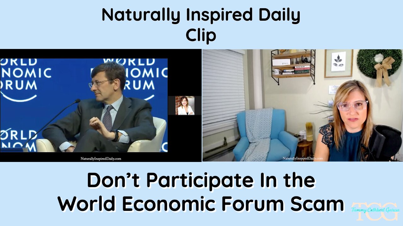 Don’t Participate In the World Economic Forum Scam