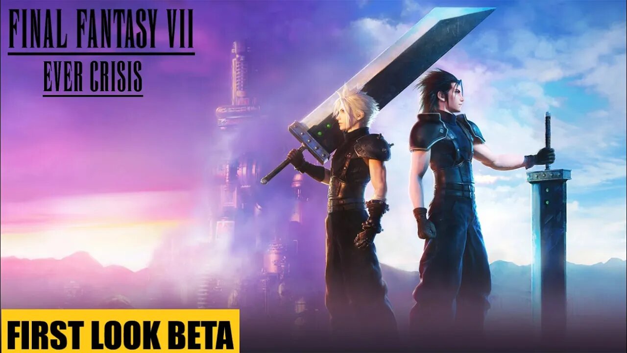 Final Fantasy 7 Ever Crisis beta Pull video