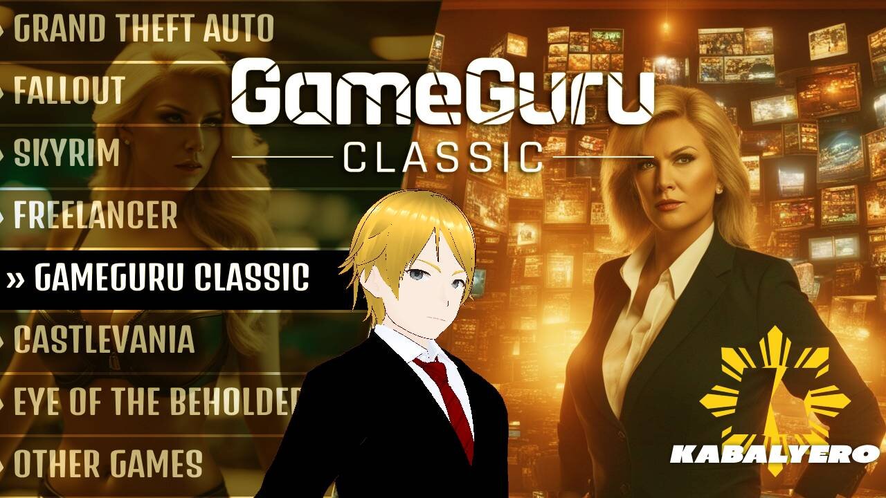 ▶️ GameGuru Classic » From Polygons, Textures and Draw Calls » A Short Stream [9/21/23]
