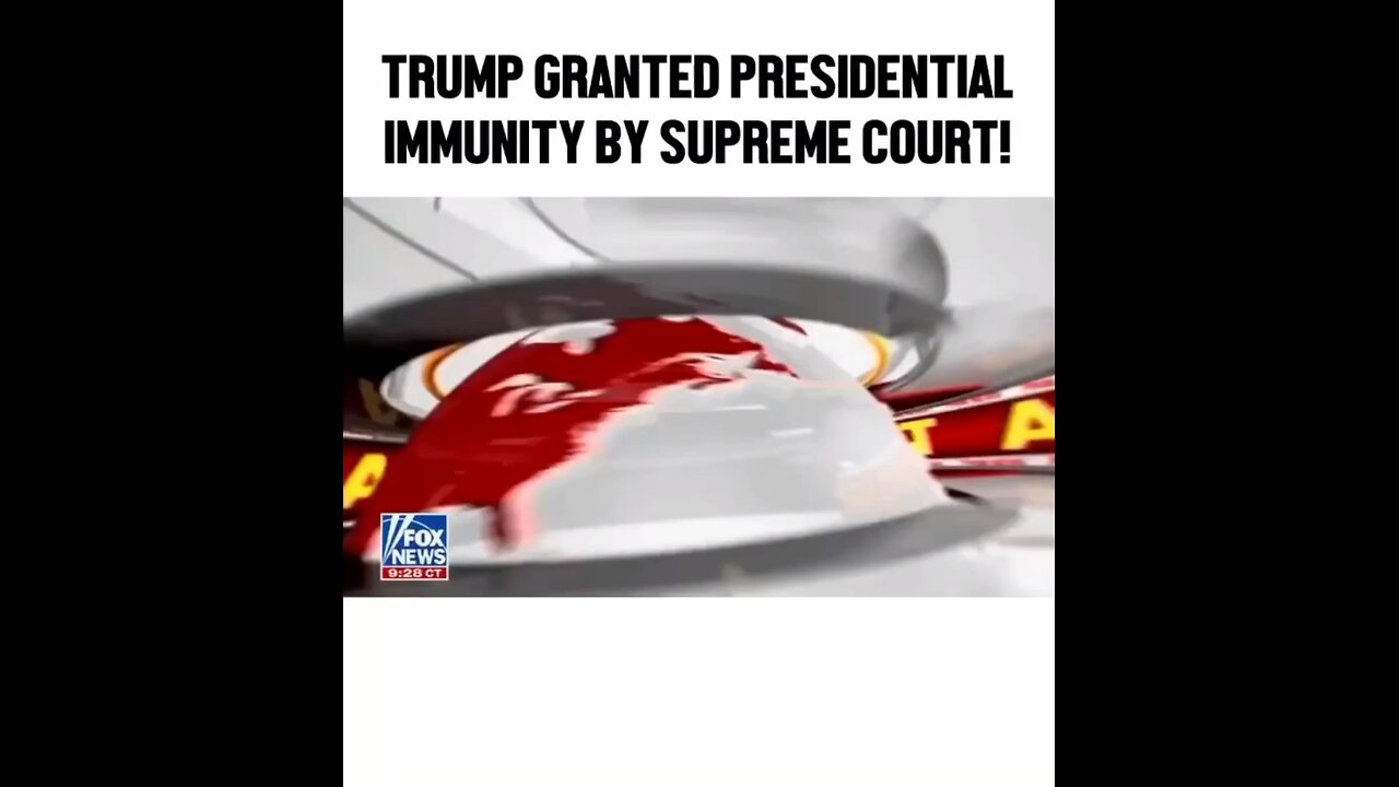 Captioned - US Supreme Court grants Trump’s immunity