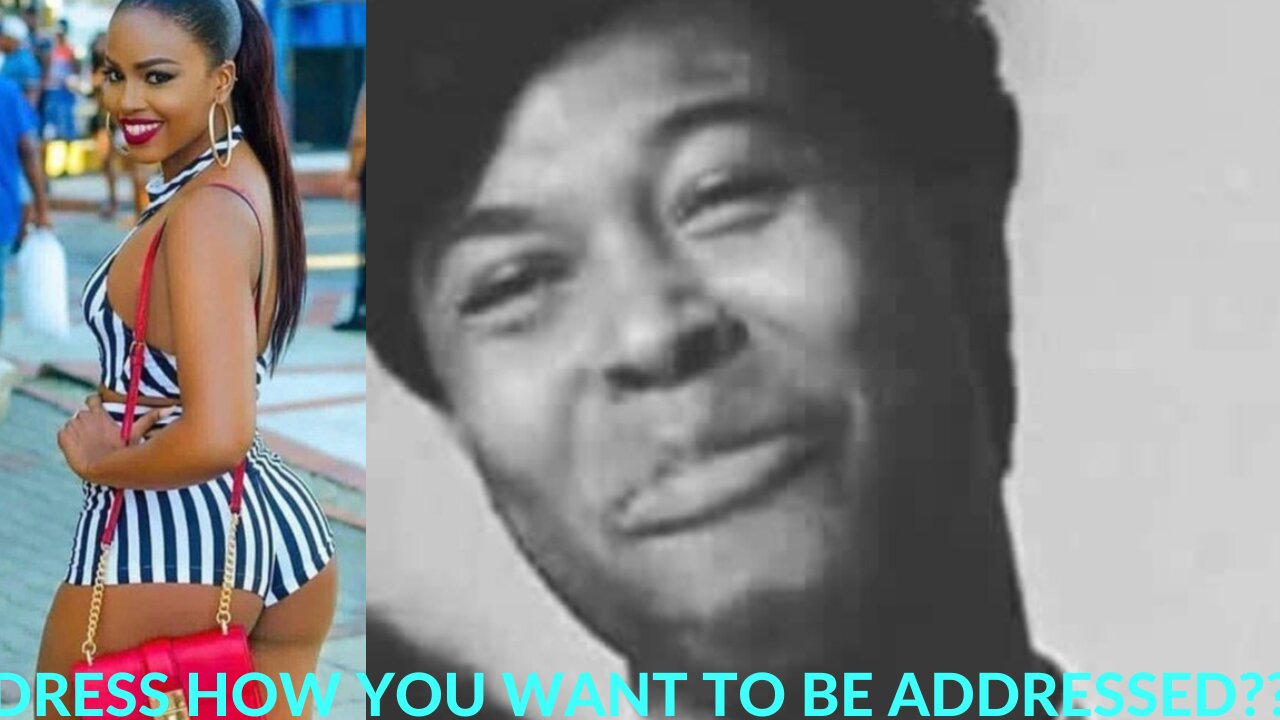 Dress how you want to be addressed???