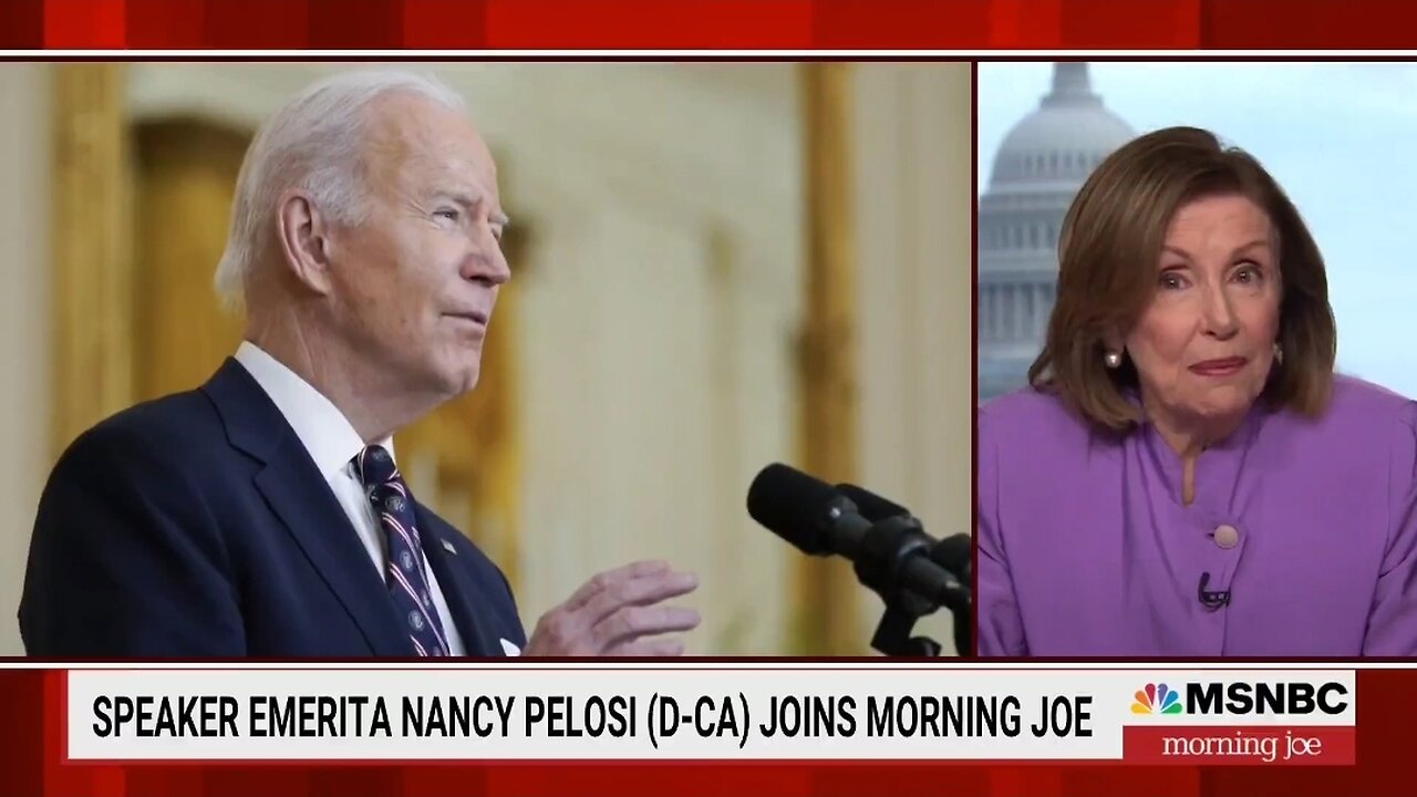 Pelosi Defends Biden's Old Age, Mental Capacity