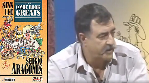 SERGIO ARAGONÉS | "The Comic Book Greats" hosted by Stan Lee | Ep.03 (1991)