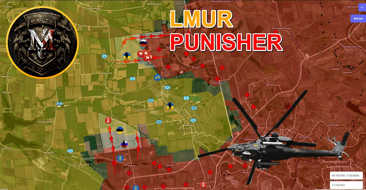 The Fall | The Collapse Of Avdiivka Is Inevitable. Military Summary And Analysis For 2023.11.10