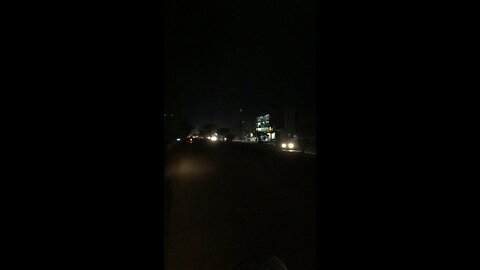 Few seconds of a pleasant weather.