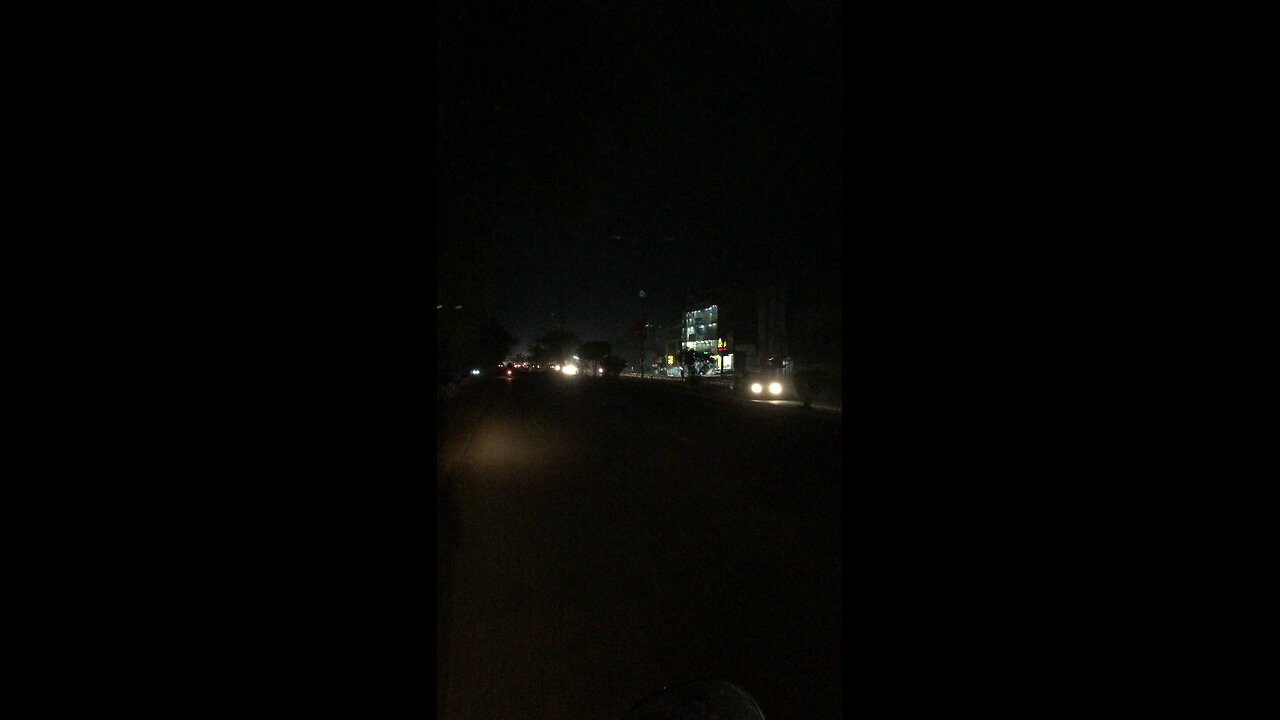 Few seconds of a pleasant weather.