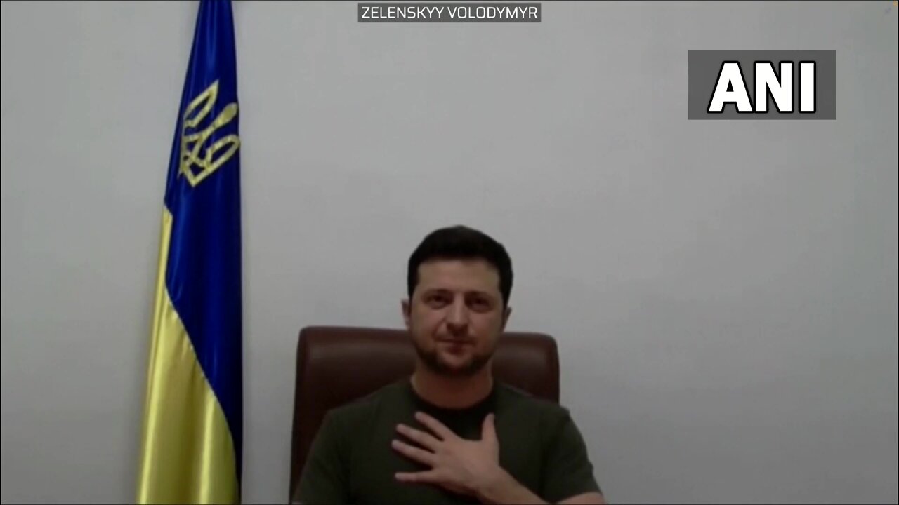 Ukraine President Volodymyr Zelensky Speech To European Parliament
