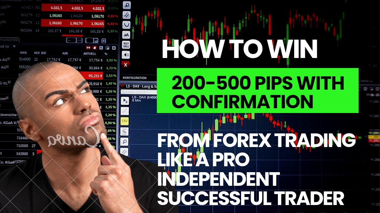 How to win 200-500 plus pips in forex market/Gold trading etc with 99% confirmation
