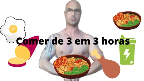 A verdade sobre comer de 3 em 3 horas