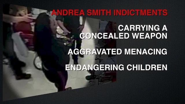 Mom who pulled gun at barber shop identified