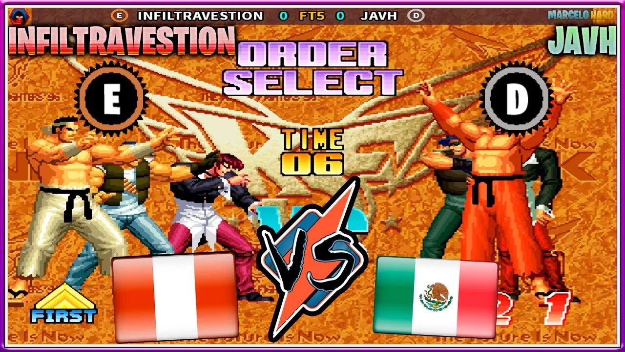 The King of Fighters '96 (INFILTRAVESTION Vs. JAVH) [Peru Vs. Mexico]