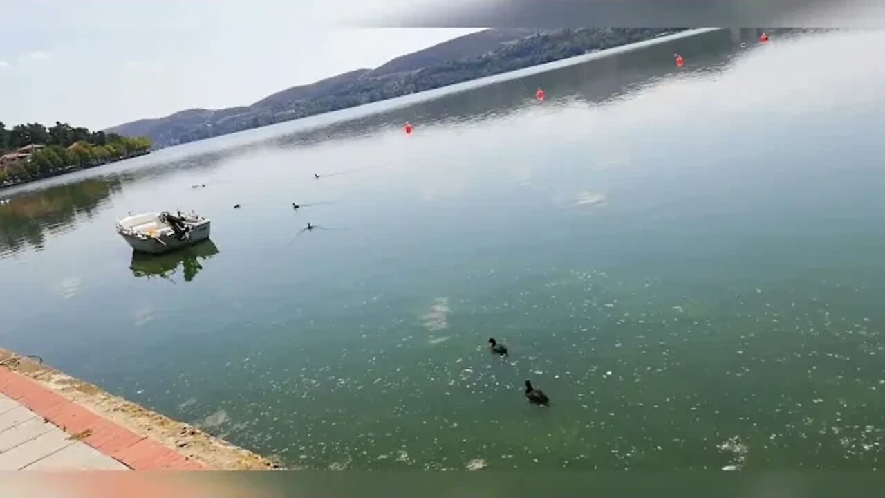 Kostur ezero Kastoria 9.2022 Macedonia