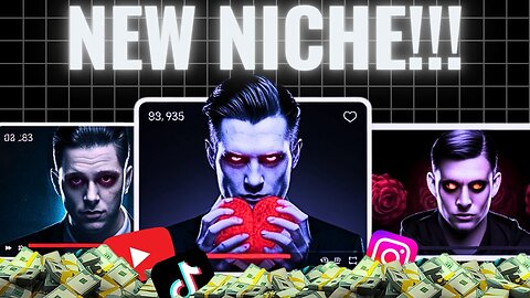 I FOUND A NEW NICHE!! | YouTube, Instagram and TikTok Video Creation with AI