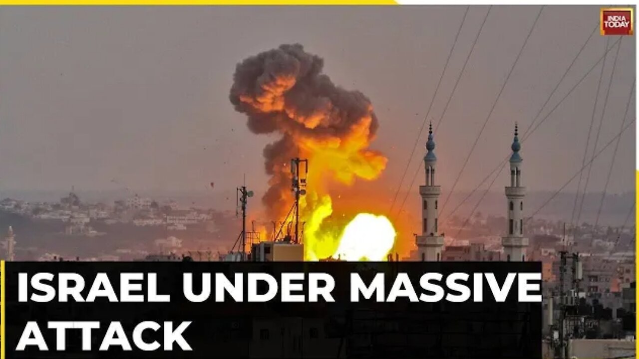 Israel Under Massive Attack, Palestinians Celebrate Attack On Israel | Israel Palestine War