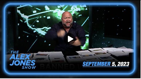 Alex Jones Show 9 5 23 Jack Posobiec Issues Emergency False Flag Warning – FULL SHOW 09/05/23