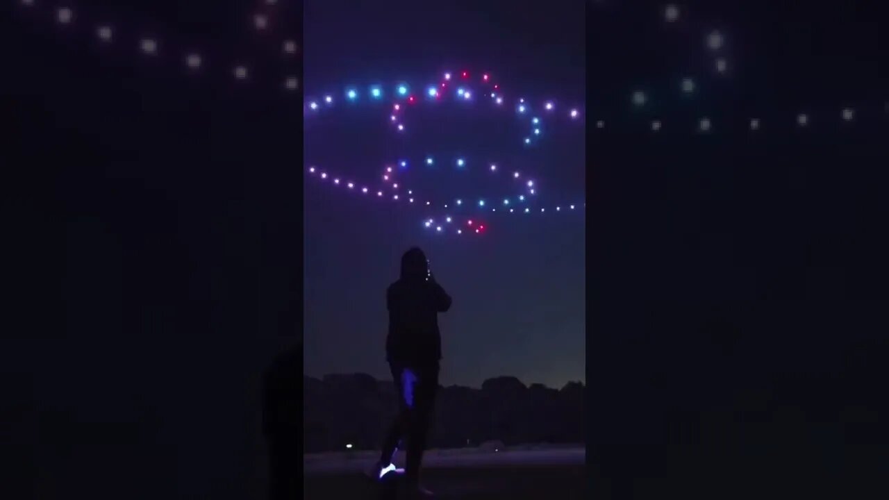 Amazing! 😍 This is going to be the future of fireworks.