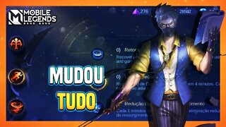 NOVO SISTEMA DE EMBLEMAS INACREDITÁVEL !!!! ENTENDA JA | MLBB