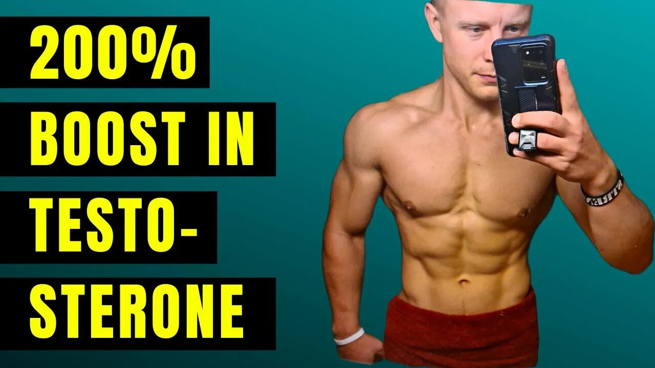 200% Boost in Testosterone? - Red Light on Testicles Testosterone Effect