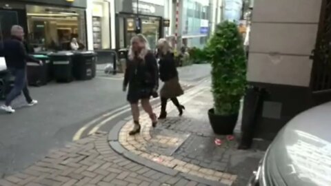 You scare them and hug you funny video bushman prank