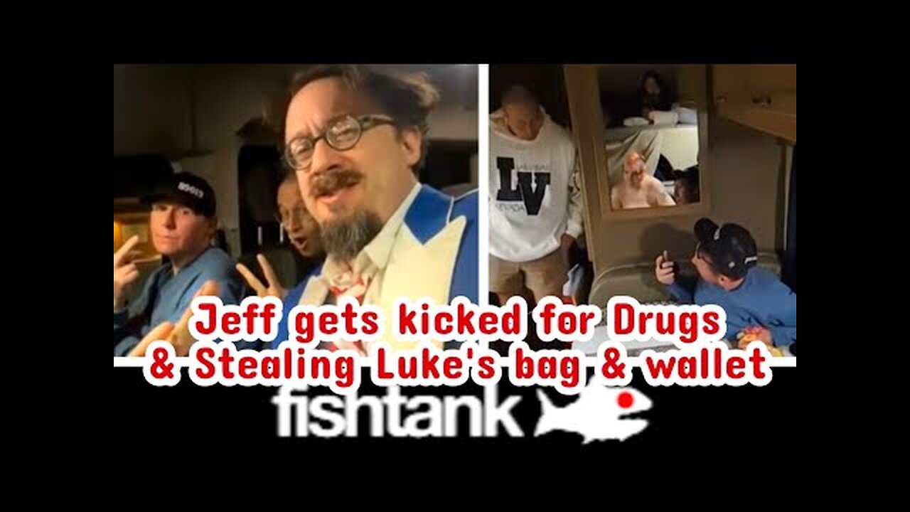 Jeff gets kicked after stealing Lukes bag and production finds DRUGS on him! Fishtank live season 3