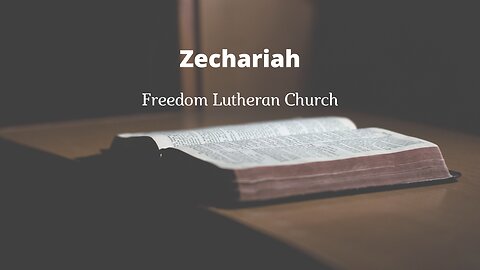 "Zechariah" March 12, 2023