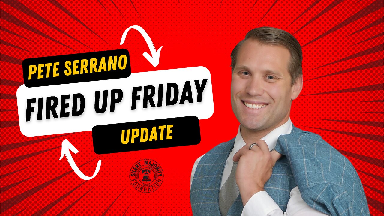Fired Up Friday Update with Pete Serrano: Ban on Semiauto Rifles in Washington
