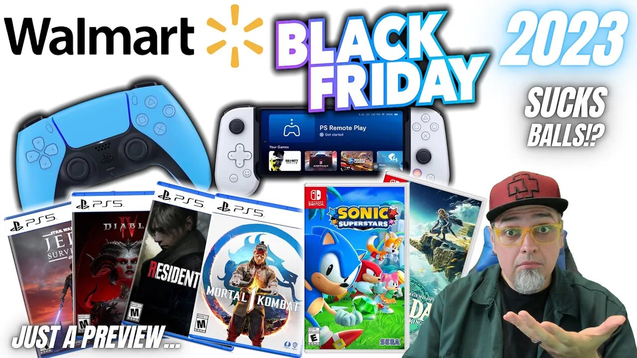 Black Friday 2023 Walmart Gaming Deals Kind Of Suck..