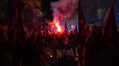 🇪🇸 Marcha de La Falange Española de las JONS por las calles de Madrid