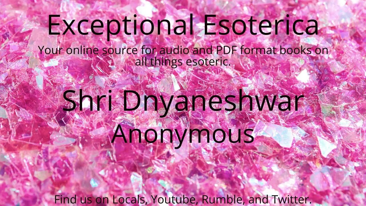 Shri Dnyaneshwar-A Sketch Of His Life And Teachings by Anonymous