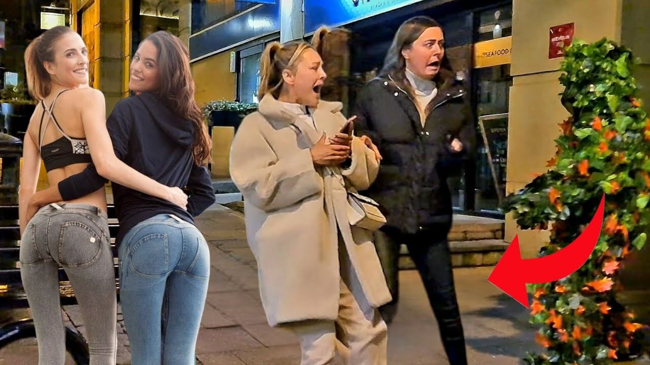 BUSHMAN PRANK// scared the life out of them!Best reactions 😅