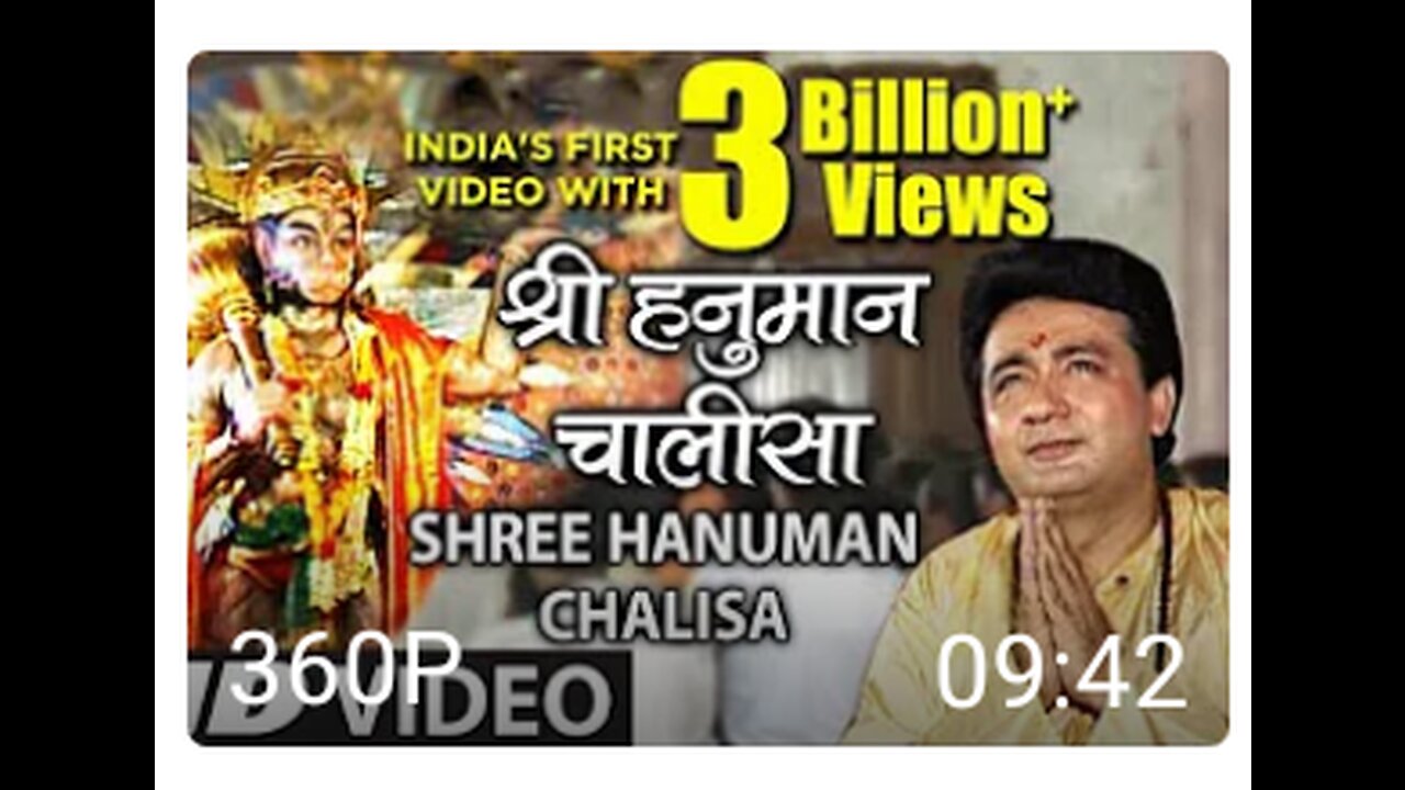 India's most popular video Hanuman chalisa #song #bhaktisong