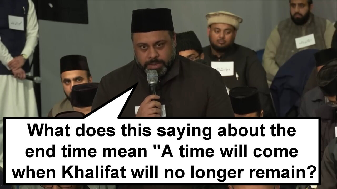 What does this saying about the end time mean A time will come when Khalifat will no longer remain?