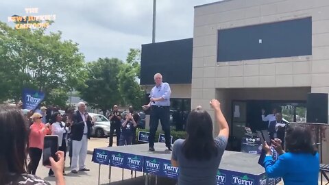 BREAKING: Another video of unstoppable Democrat McAuliffe doing whatever this is.