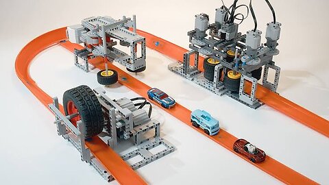 Hot wheels and Lego - Infinity Loop