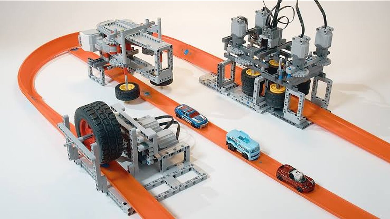 Hot wheels and Lego - Infinity Loop