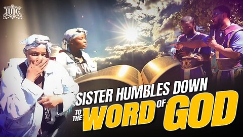 Sister Humbles Down To The Word Of God