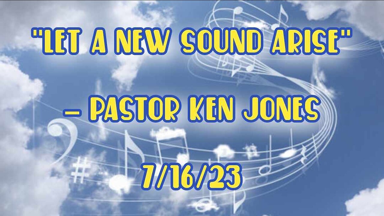 "Let A New Sound Arise"