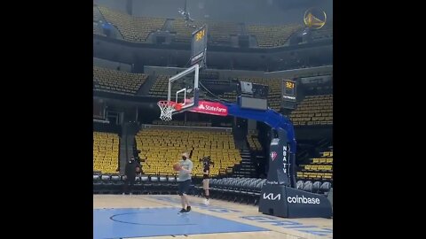 Steph Curry Working Out For Game 5...