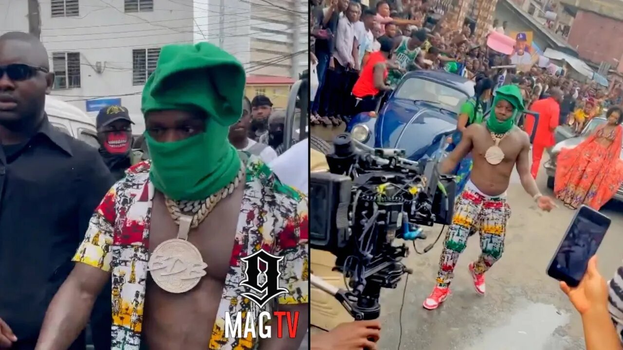 DaBaby & Davido Slide Through The Trenches Of Nigeria To Film Music Video! 🎥