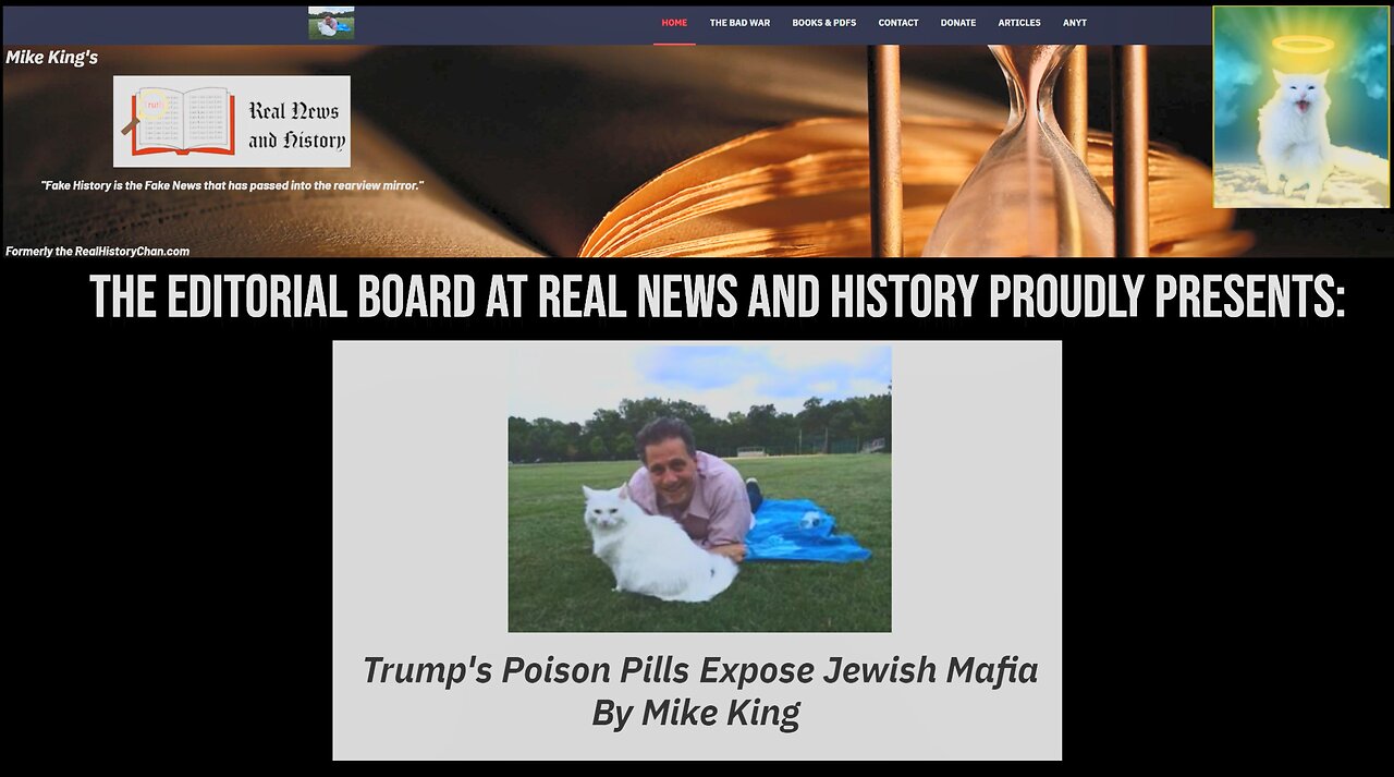 *QAnon* Trump's Poison Pills Expose Jewish Mafia