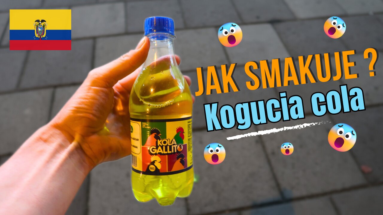 Kola Gallito 🐓 testuje jaki smak ma ta ekwadorska specjalność😅⏐EKWADOR 🇪🇨 w 2023