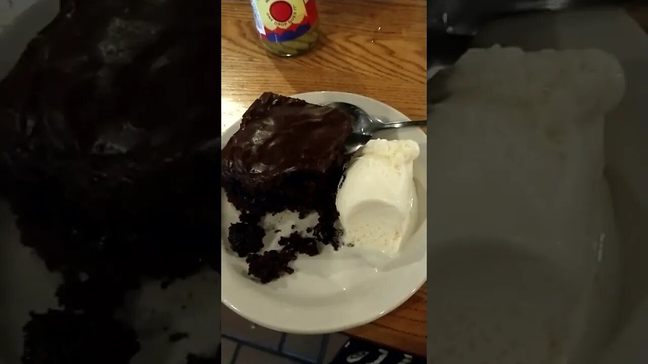 Thanks, couple! I forgot to video my dinner, too. But I got pictures.